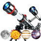 Télescope Astronomique Puissant Monoculaire HD pour Observation Lunaire et Planétaire