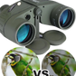 Jumelles Marines 7x50 Étanches avec Vision Nocturne et Télémètre