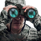 Jumelles Militaires 20X50 HD BAK4 avec Zoom Puissant et Étanchéité IPX4