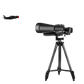Jumelles Puissantes 10-380x100 pour Chasse et Observation Nocturne
