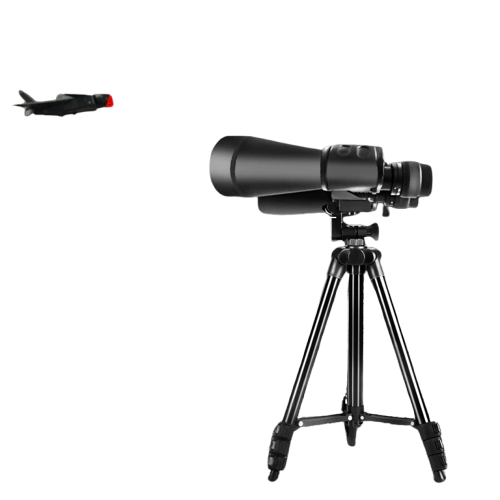 Jumelles Puissantes 10-380x100 pour Chasse et Observation Nocturne
