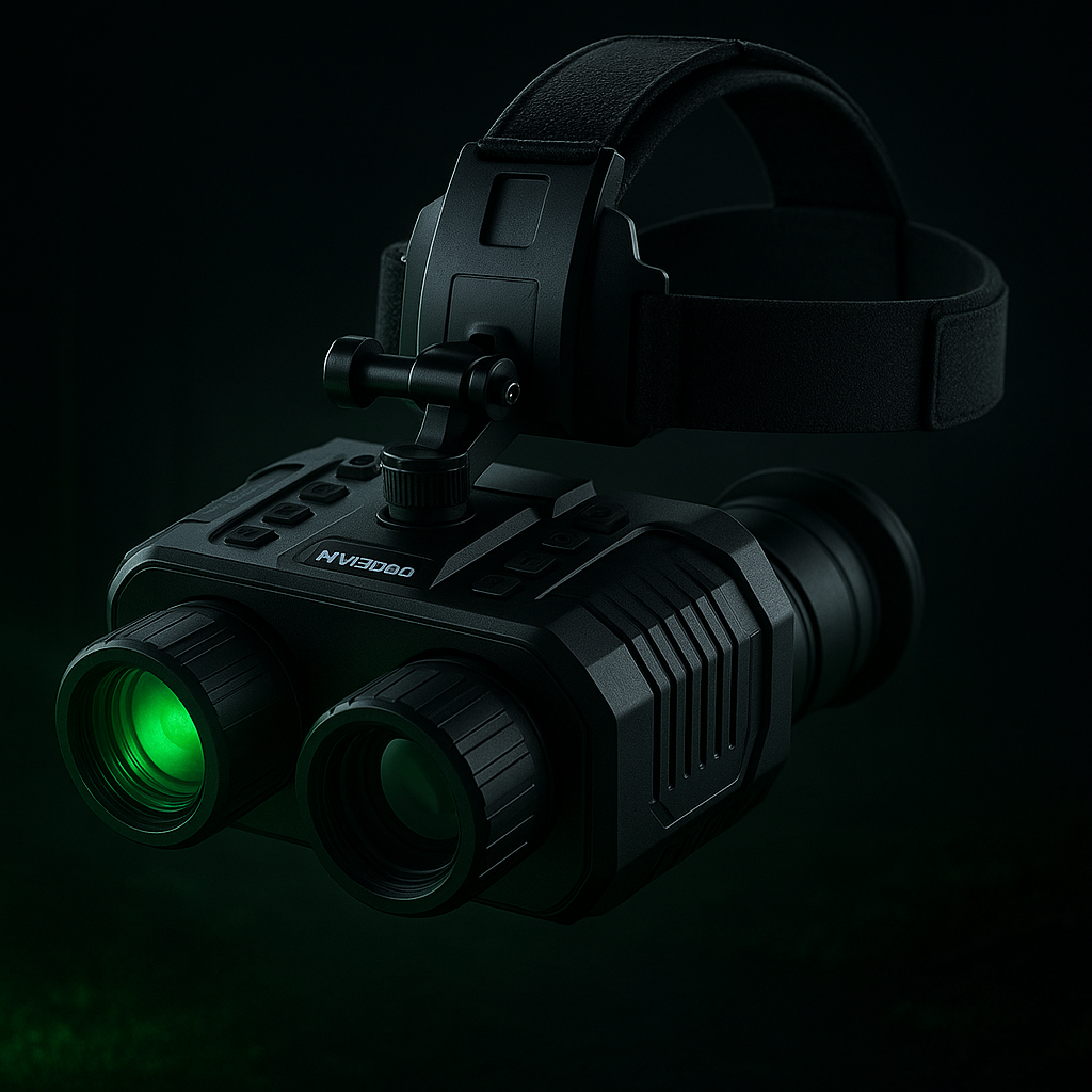 Jumelles NV8000 Vision Nocturne Professionnelles – Caméra HD 1080P, Zoom Optique & Infrarouge Haute Portée
